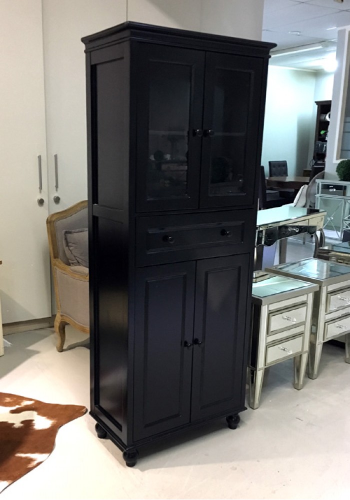 Hampton Linen Tall Cabinet H170cm